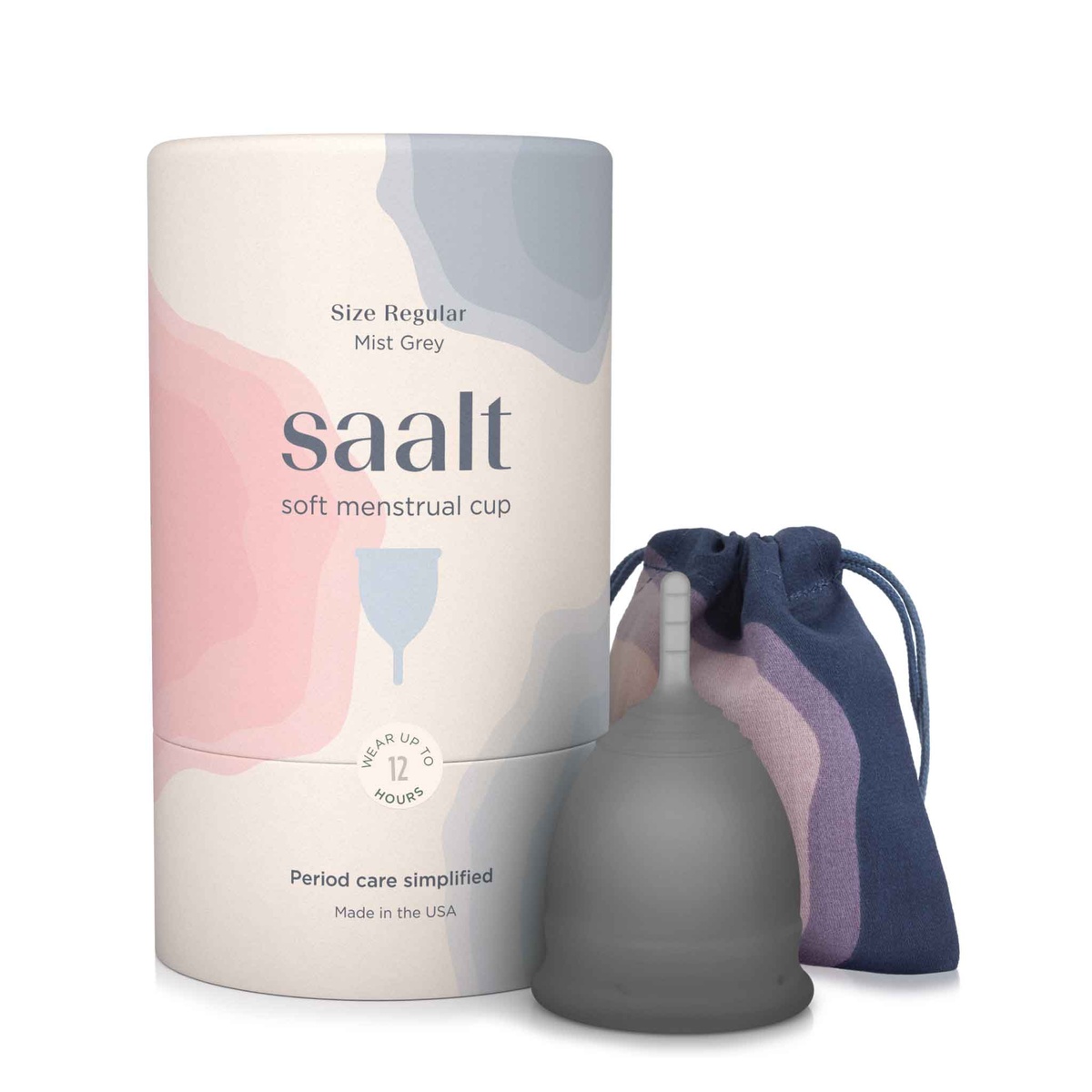 Saalt - Soft Menstrual Cup medical-grade silicone