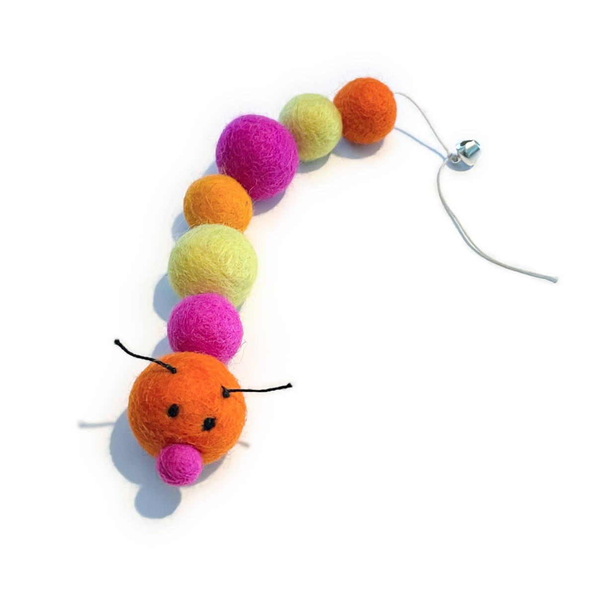 Friendsheep - RAINBOW Caterpillar Eco Wool Pet Toys cruelty-free - image 4