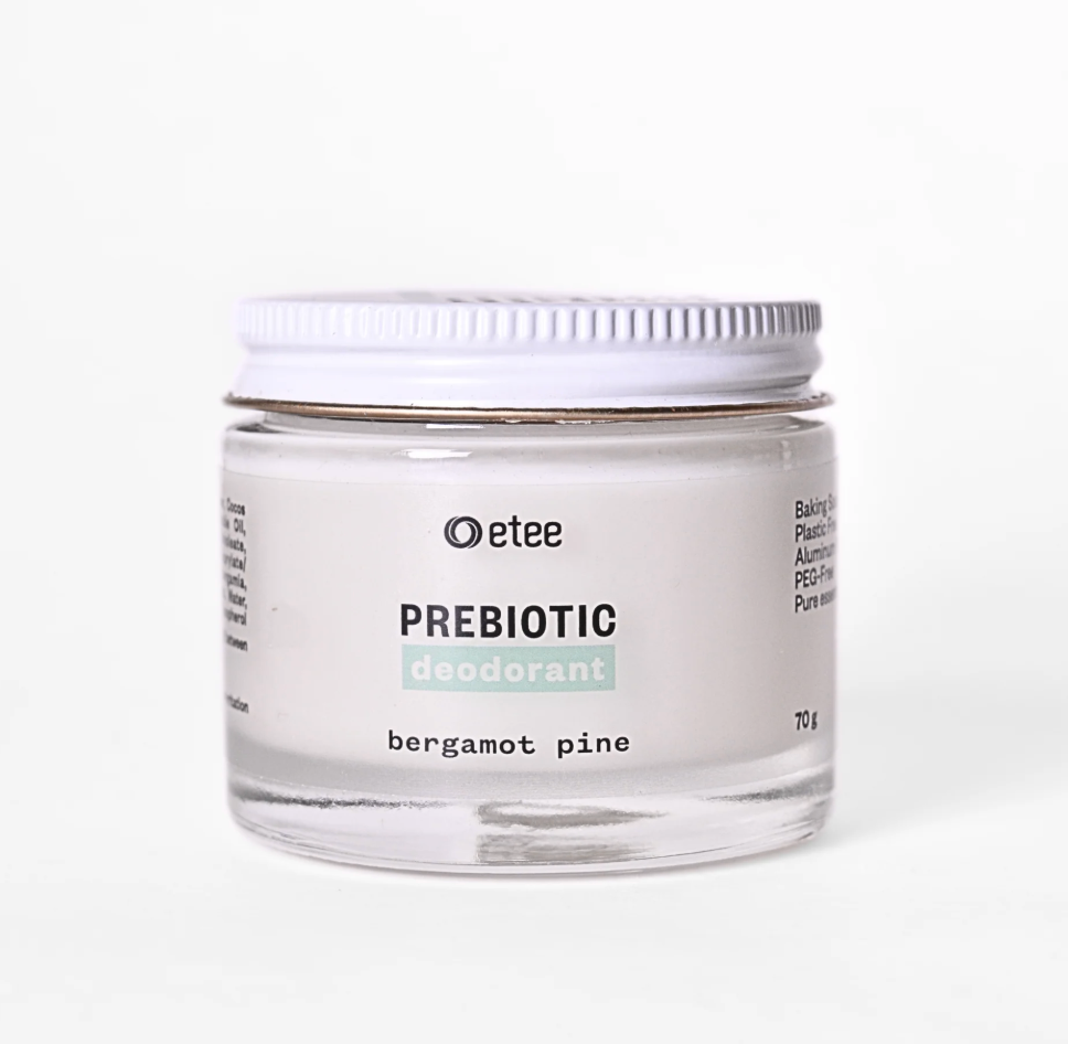 Etee - Prebiotic Deodorant Paste, Bergamot Pine plastic-free