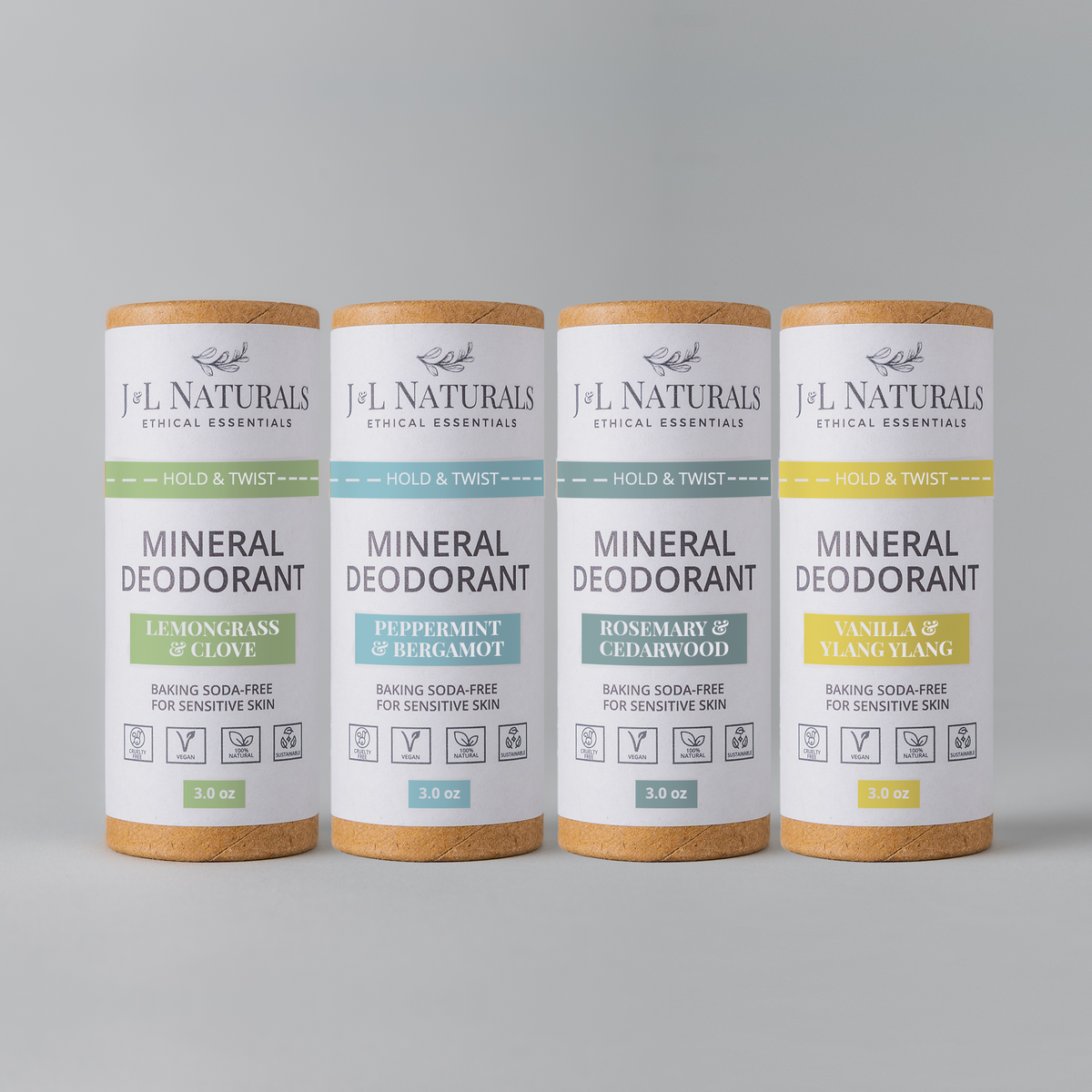 J and L Naturals - Natural Mineral Deodorant for Sensitive Skin (Baking Soda-Free) - image 8