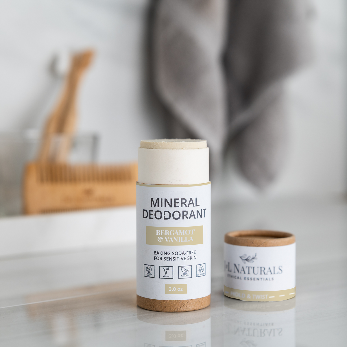 J and L Naturals - Natural Mineral Deodorant for Sensitive Skin (Baking Soda-Free) - image 6