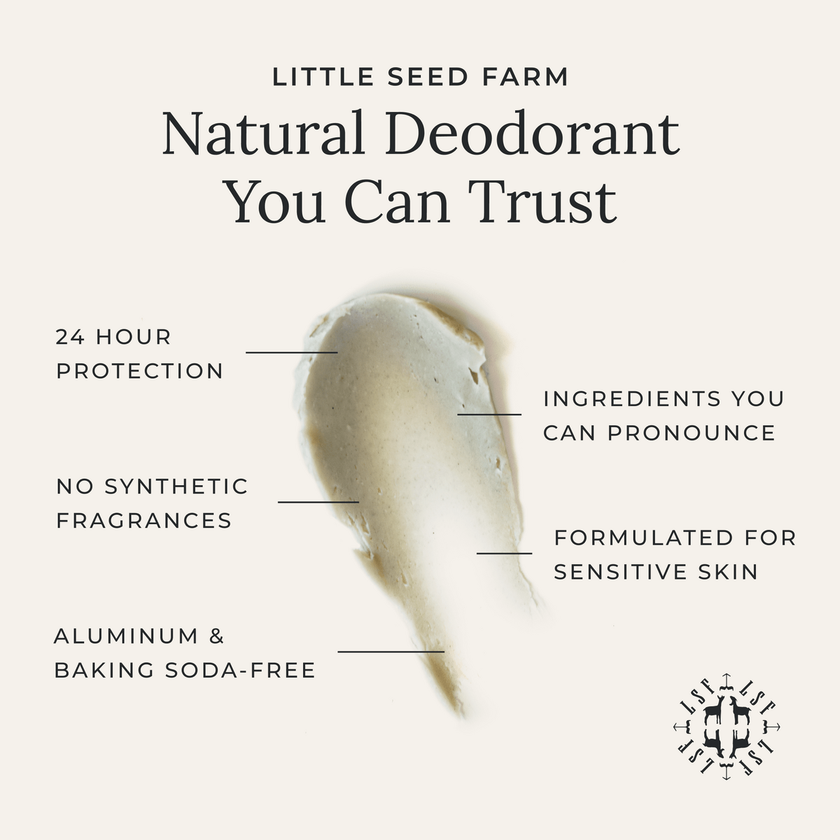 Little Seed Farm - Deodorant Cream organic - image 2