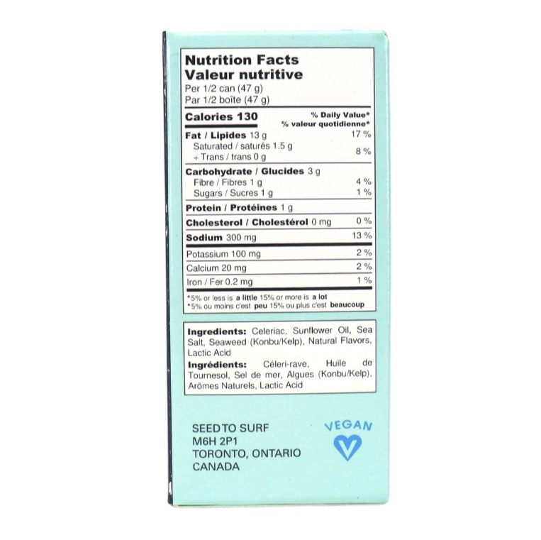 Seed to Surf – Celery Root “Smoked Whitefish” (Vegan) 627987920086 Seed To Surf - Celery Root "Smoked Whitefish" (Vegan) whole vegetables - image 19