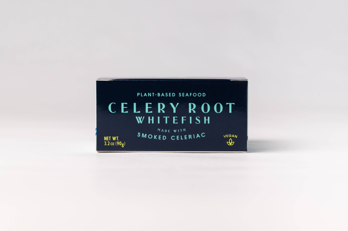 Seed to Surf – Celery Root “Smoked Whitefish” (Vegan) 627987920086 Seed To Surf - Celery Root "Smoked Whitefish" (Vegan) whole vegetables - image 3