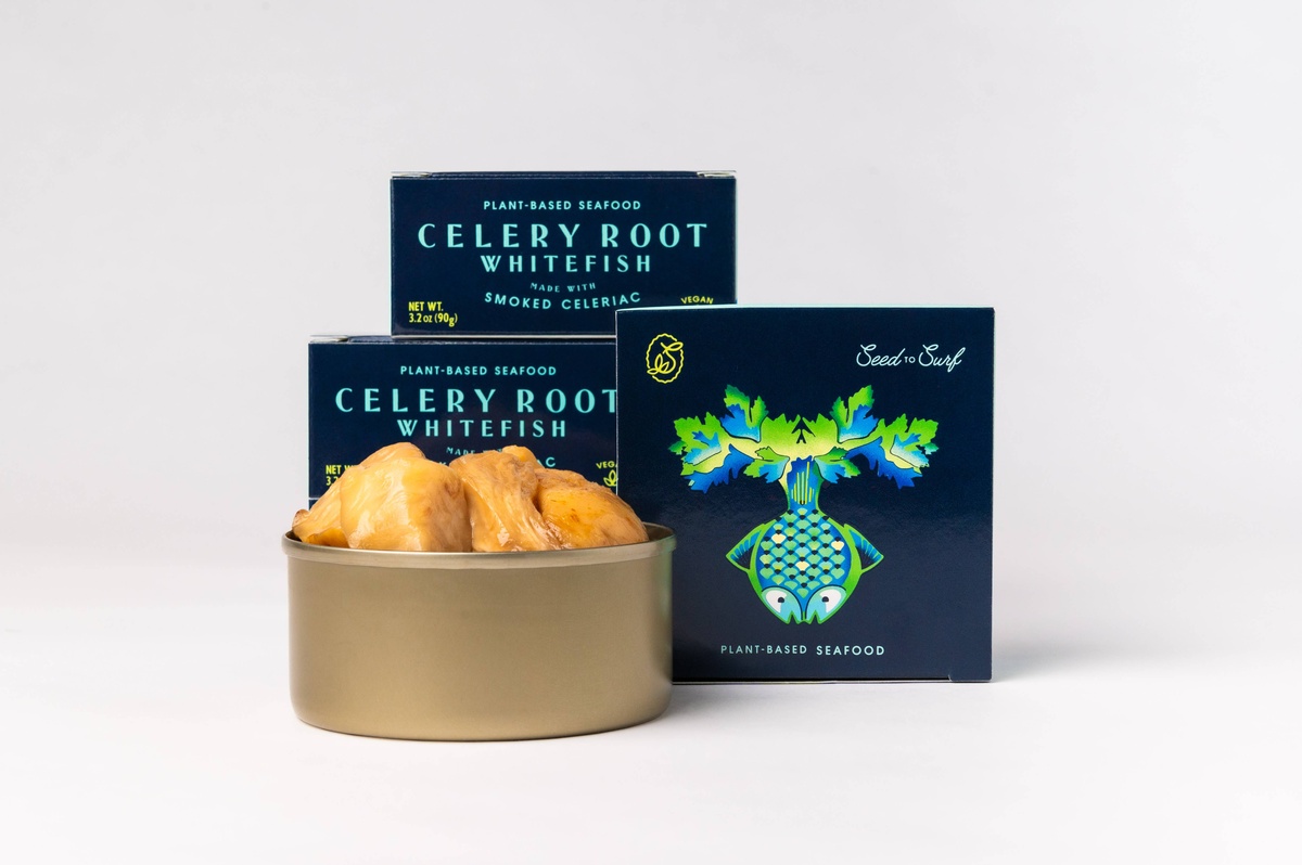 Seed to Surf – Celery Root “Smoked Whitefish” (Vegan) 627987920086 Seed To Surf - Celery Root "Smoked Whitefish" (Vegan) whole vegetables - image 4