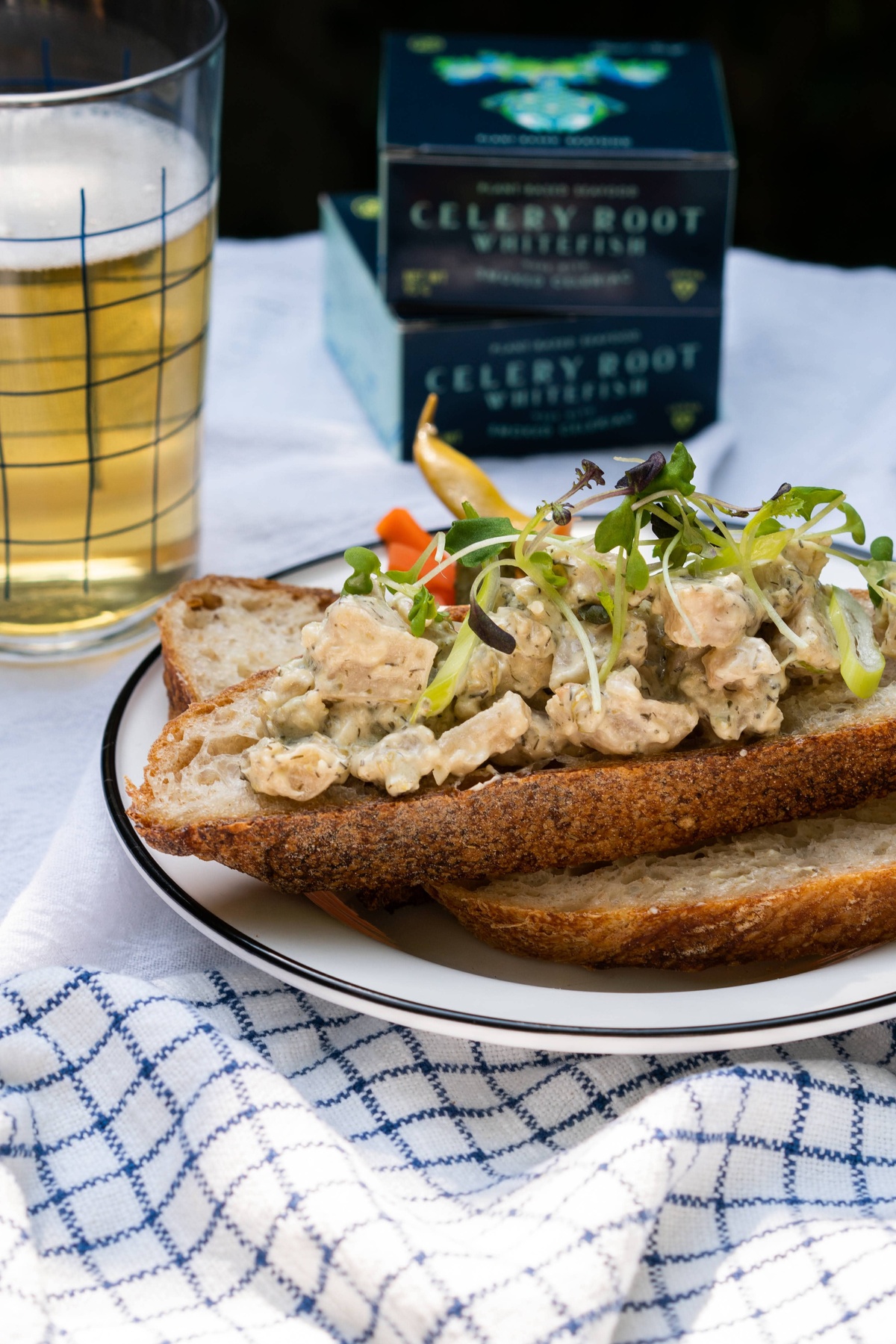 Seed to Surf – Celery Root “Smoked Whitefish” (Vegan) 627987920086 Seed To Surf - Celery Root "Smoked Whitefish" (Vegan) whole vegetables - image 10