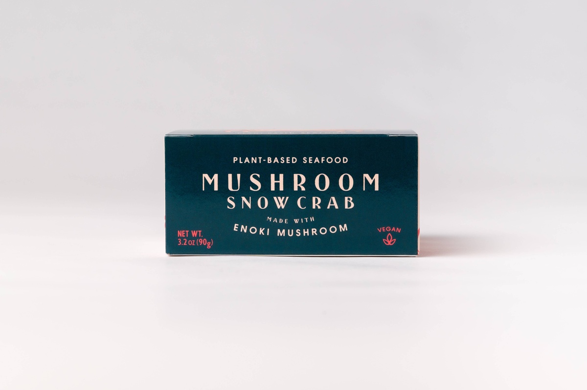 Seed To Surf - Enoki Mushroom "Snow Crab" (Vegan) whole mushrooms - image 2