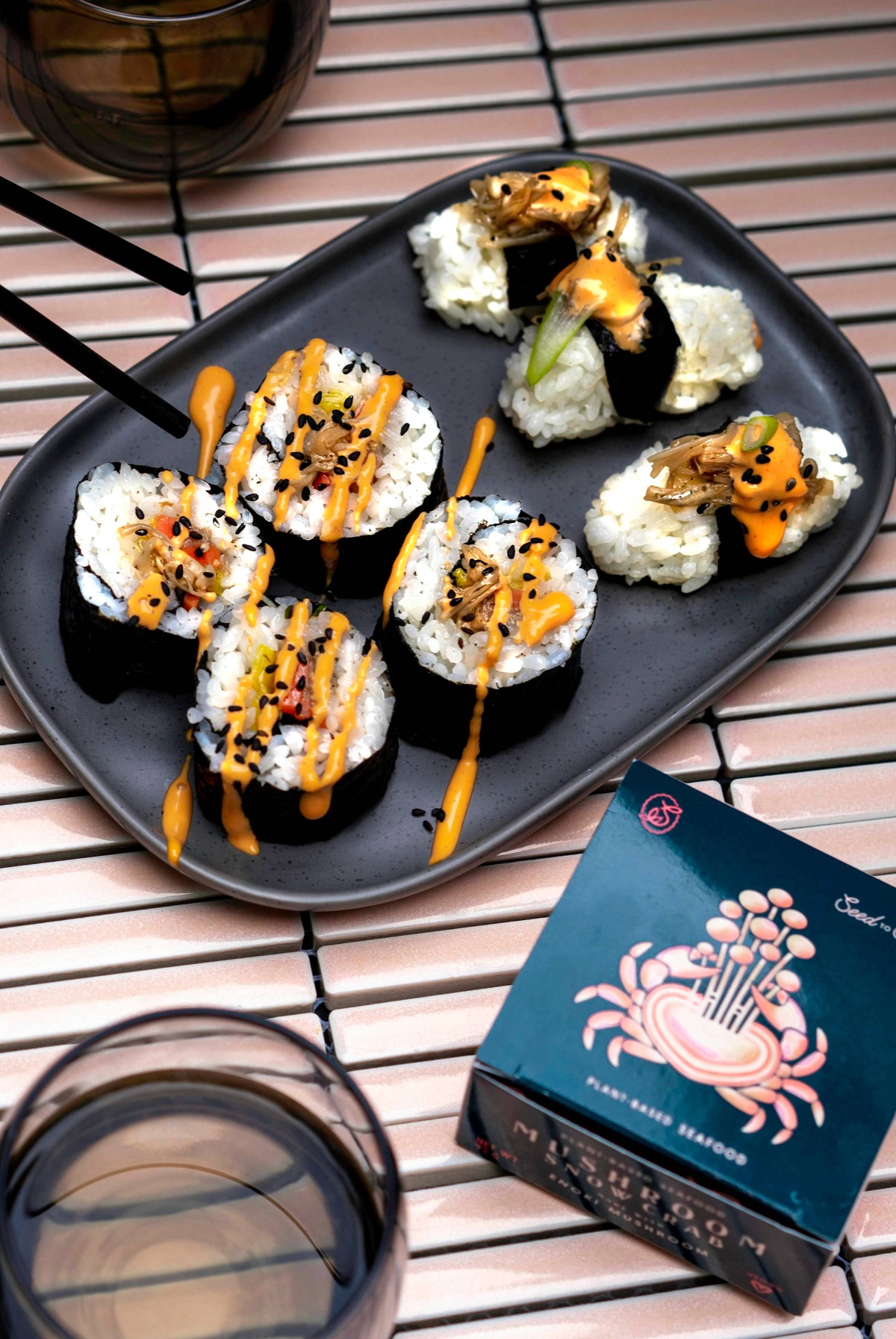 Seed To Surf - Enoki Mushroom "Snow Crab" (Vegan) whole mushrooms - image 5