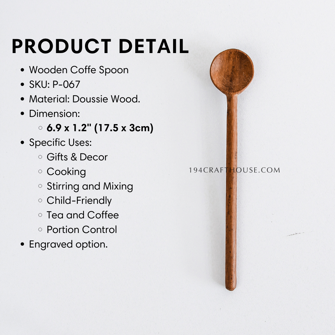 194 Craft House – Wooden Scoops and Spoons (Multiple Shapes/Sizes), Handmade 194 Craft House - Wooden Scoops and Spoons (Multiple Shapes/Sizes), Handmade - image 2