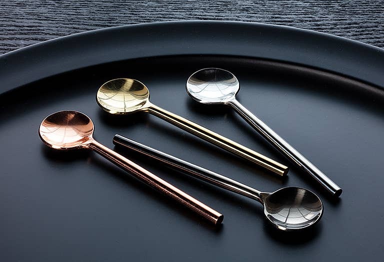 Abbott - Modern Small Stainless Steel Spoon