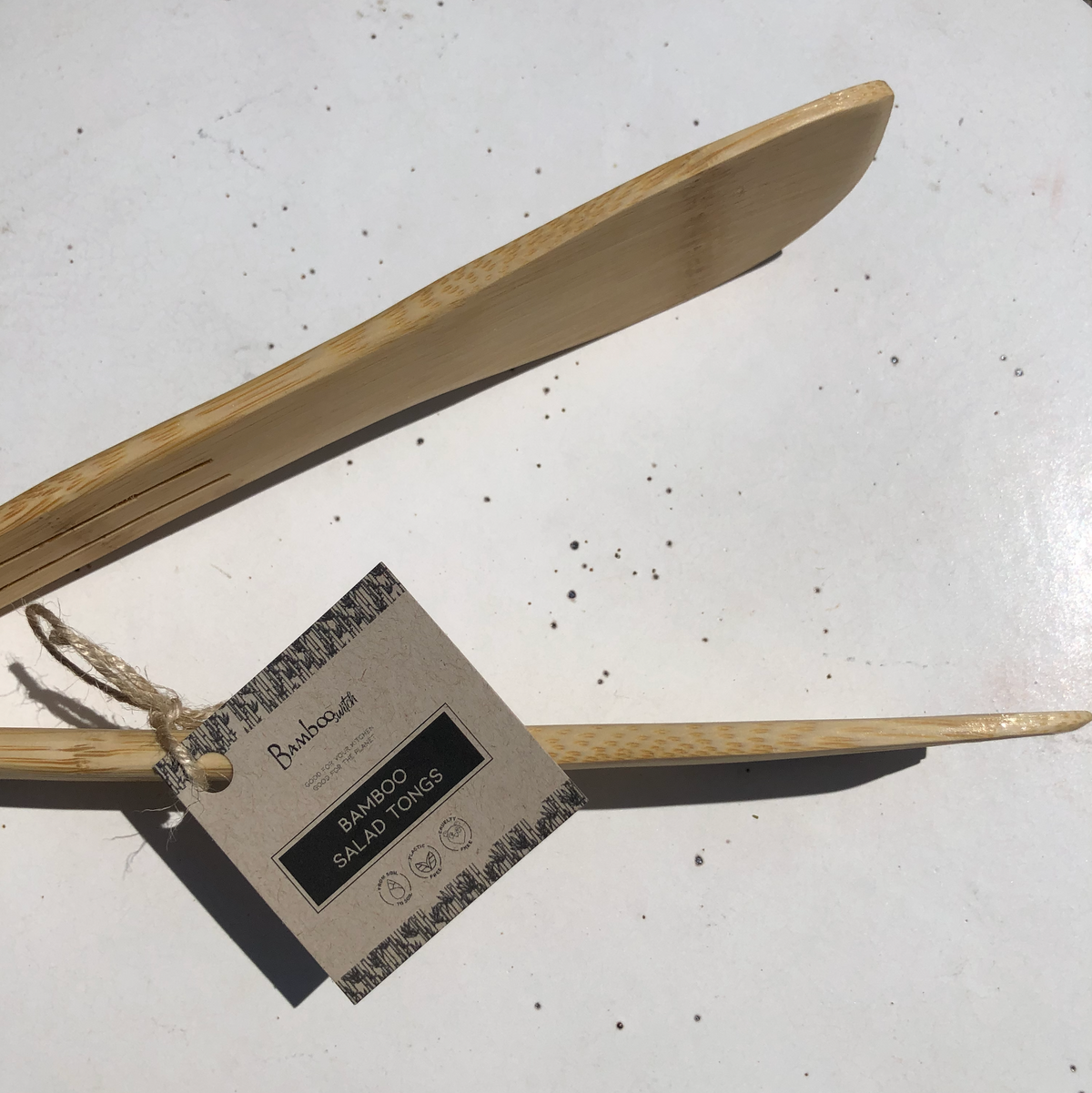 Bamboo Switch – Bamboo Salad Tongs 850049947176 Bamboo Switch - Bamboo Salad Tongs biodegradable - image 3
