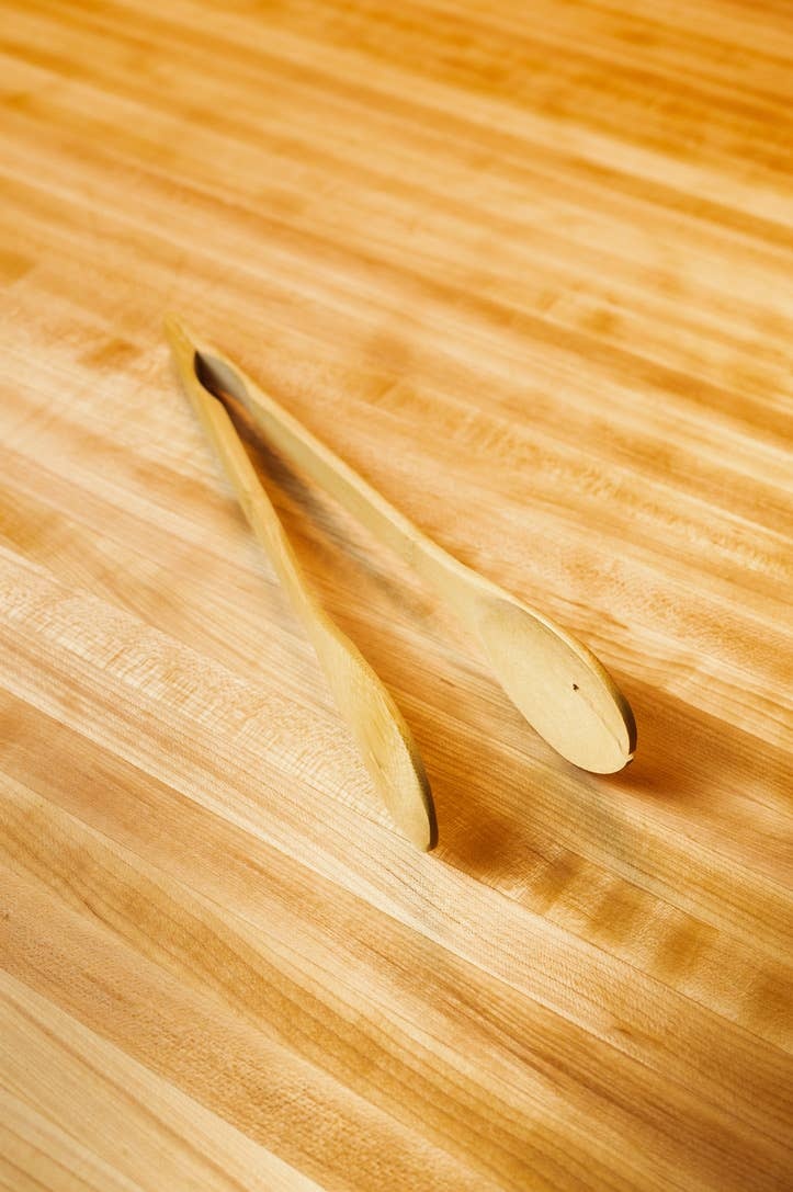 Bamboo Switch - Bamboo Serving Tongs (Spoon-End or Fork-End) plastic-free - image 4