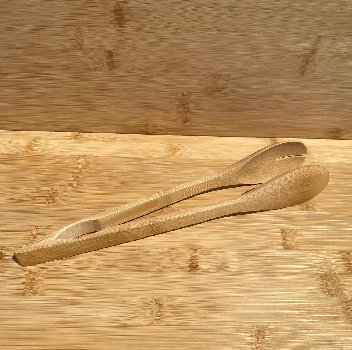 Bamboo Switch - Bamboo Serving Tongs (Spoon-End or Fork-End) plastic-free - image 5
