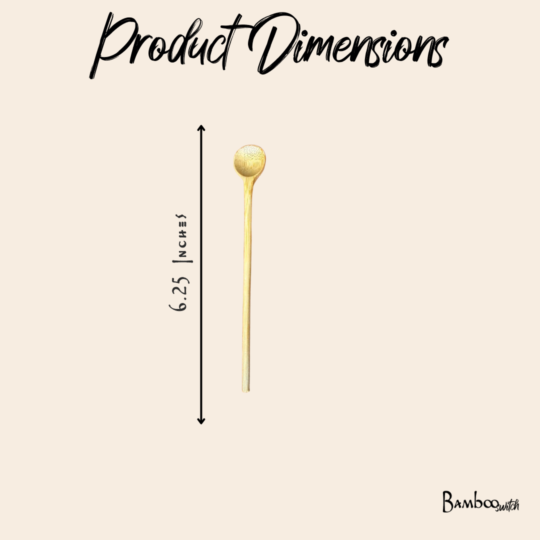 Bamboo Switch - Bamboo Stir Spoon package-free - image 3