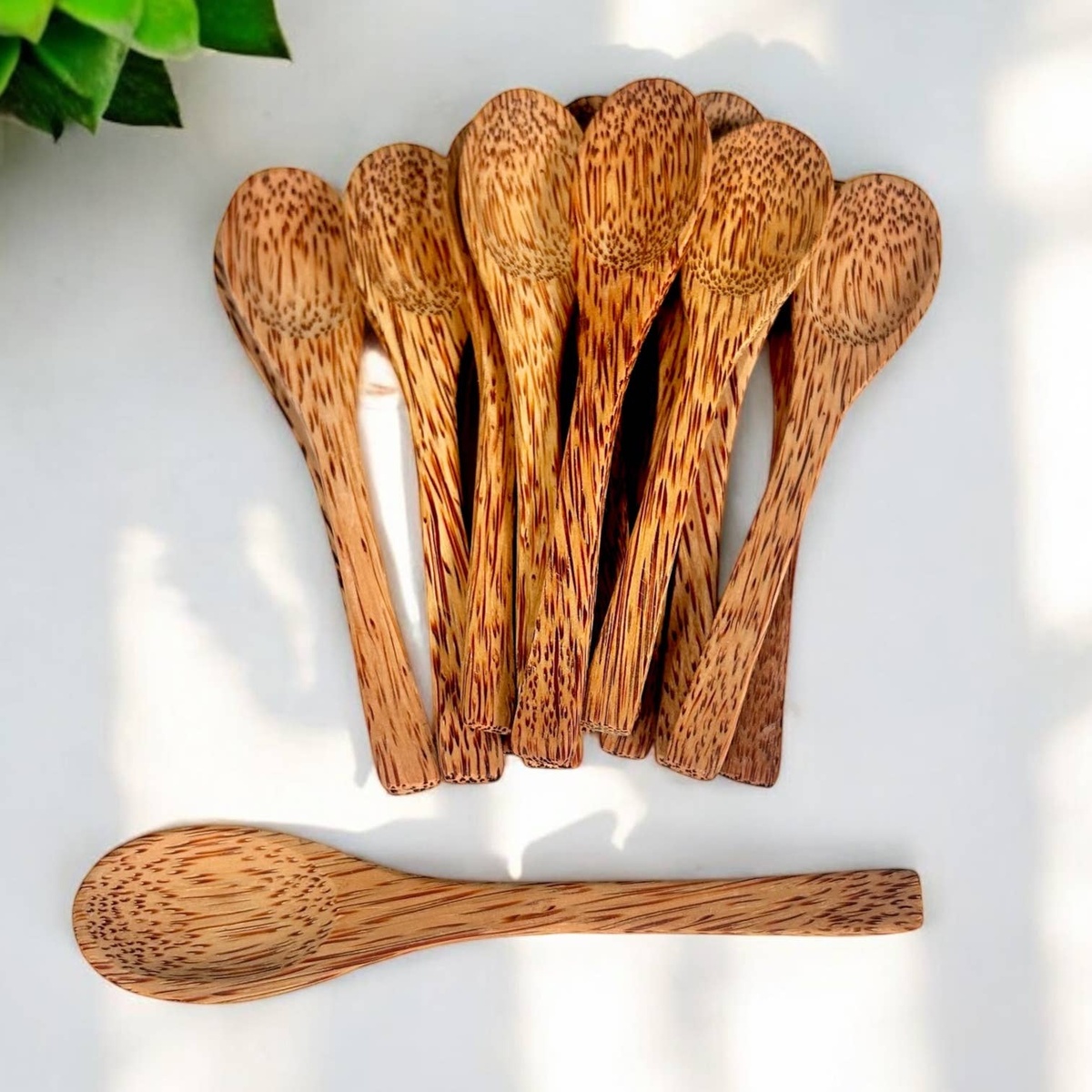 Bamboo Switch - Coconut Utensils | Fork, Knife, Spoon (Sold Individually) reclaimed coconut shells - image 6