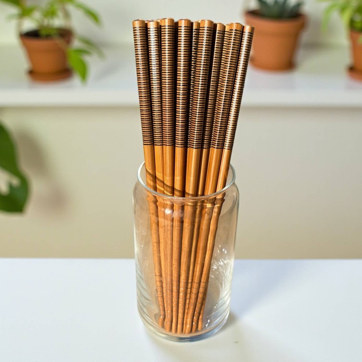 Bamboo Switch - Reusable Bamboo Chopsticks (per Pair) fast-growing bamboo - image 19