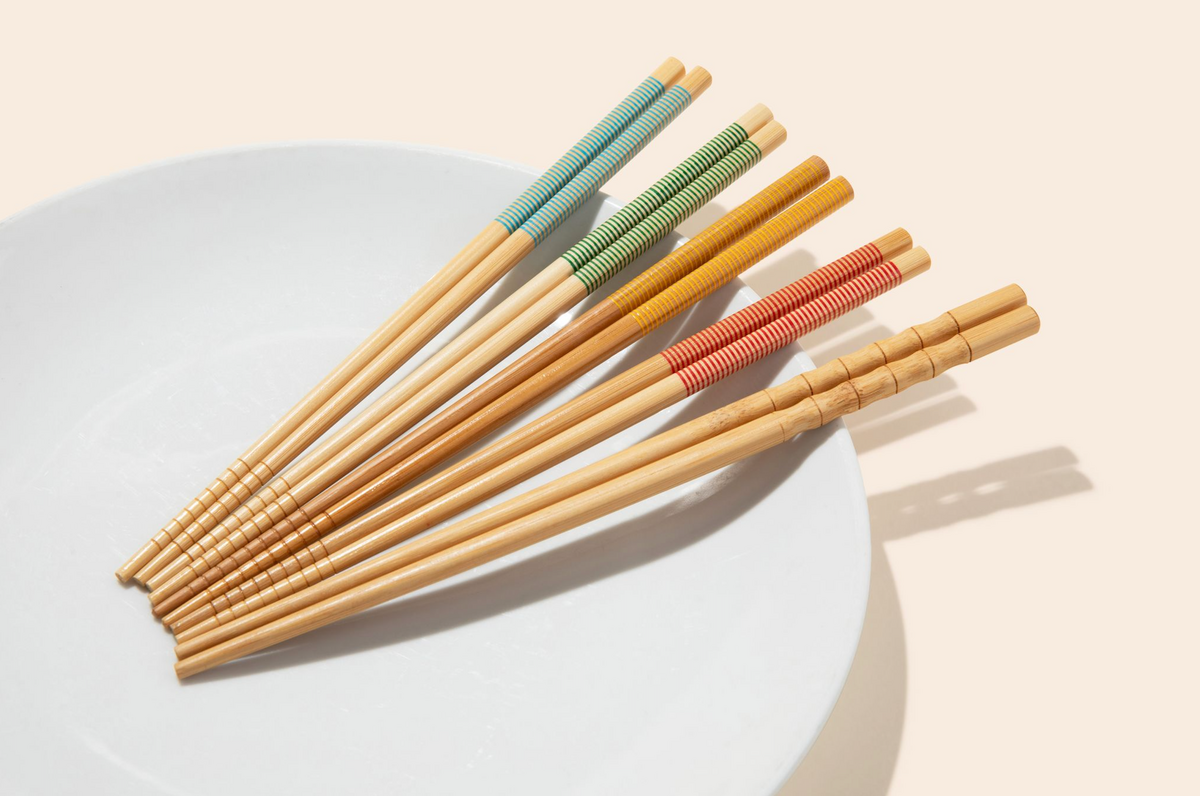 Bamboo Switch - Reusable Bamboo Chopsticks (per Pair) fast-growing bamboo