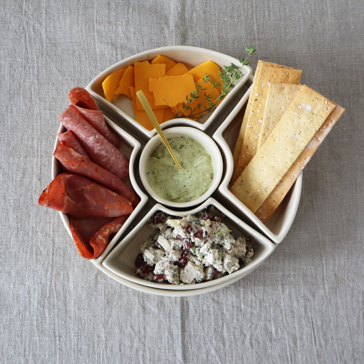 Civil Alchemy - Sectioned Dip Platter - image 2