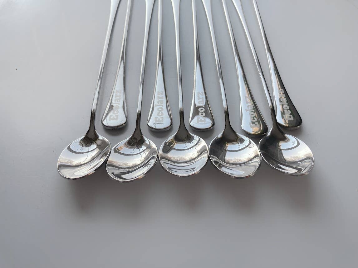 EcoJarz - Stainless Steel Long Skinny Spoon plastic-free - image 4