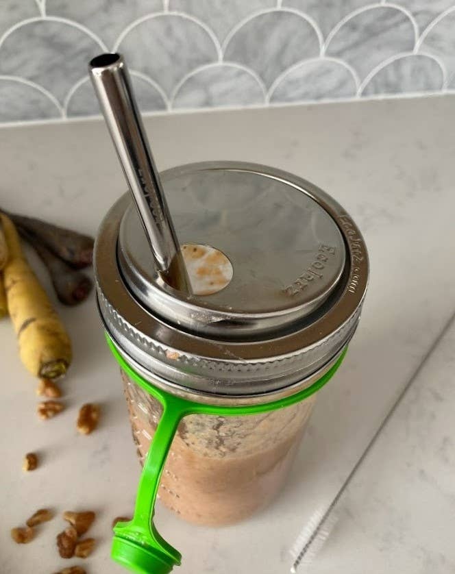EcoJarz - Stainless Steel Wide Mouth Drinking Lid (with pop-top) - image 10