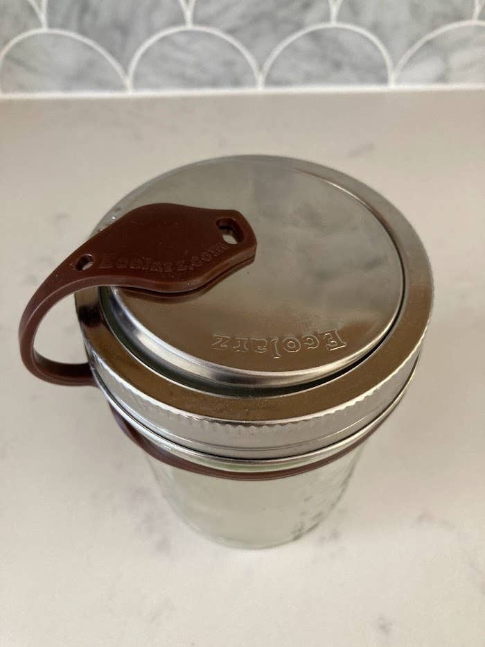 EcoJarz - Stainless Steel Wide Mouth Drinking Lid (with pop-top) - image 11