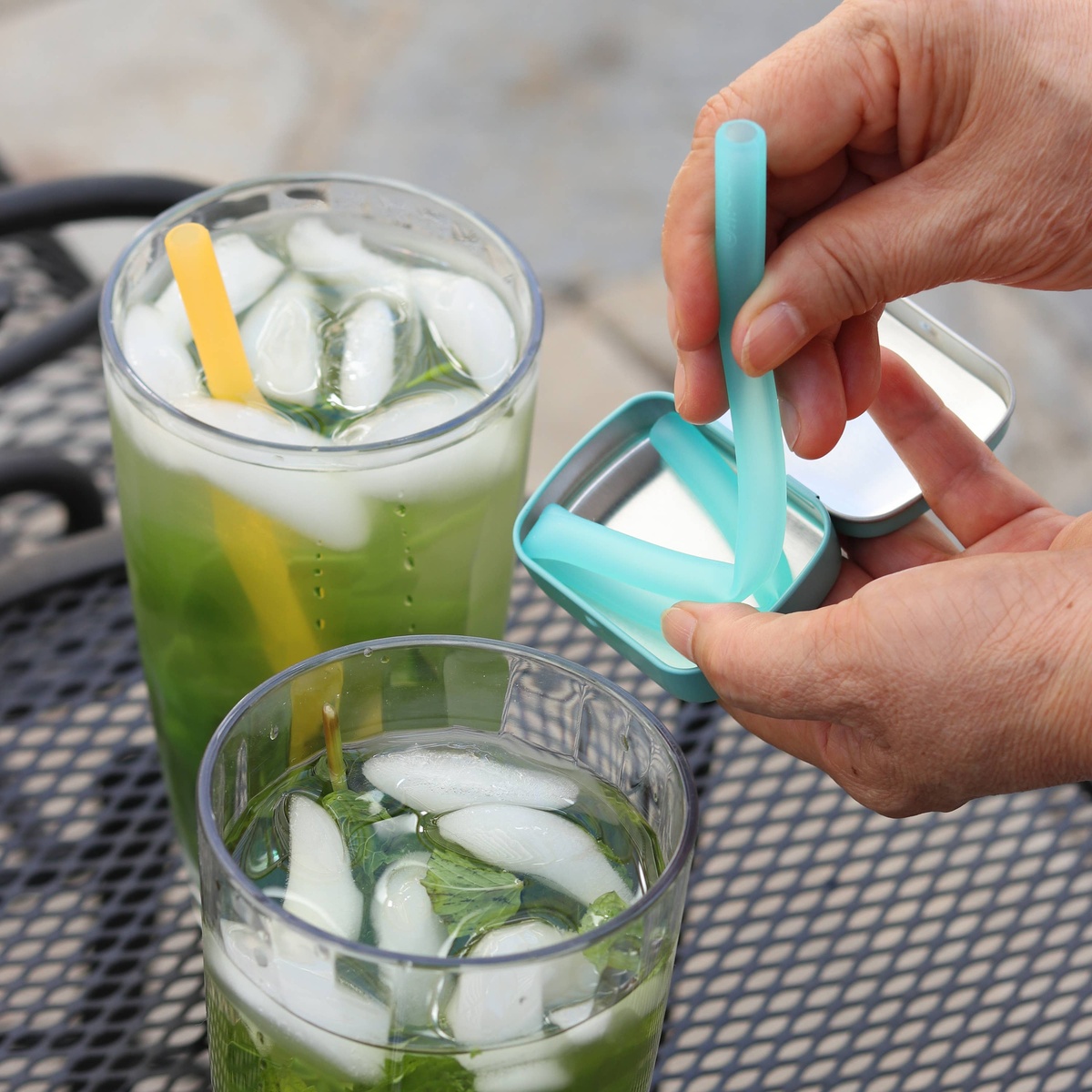 GoSili Silicone Straw with Travel Case european-grade silicone bpa - image 4