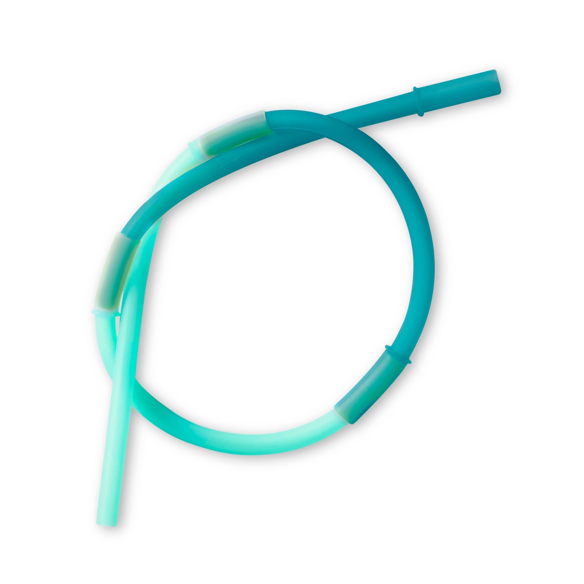 GoSili - SiliStraw Reusable Connectable Silicone Straws - Set of 4** nontoxic platinum silicone - image 3