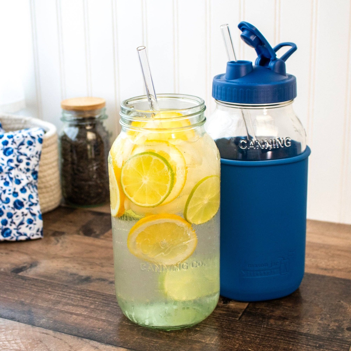 Mason Jar Lifestyle – Glass Straws Mason Jar Lifestyle - Glass Straws clear borosilicate glass - image 4