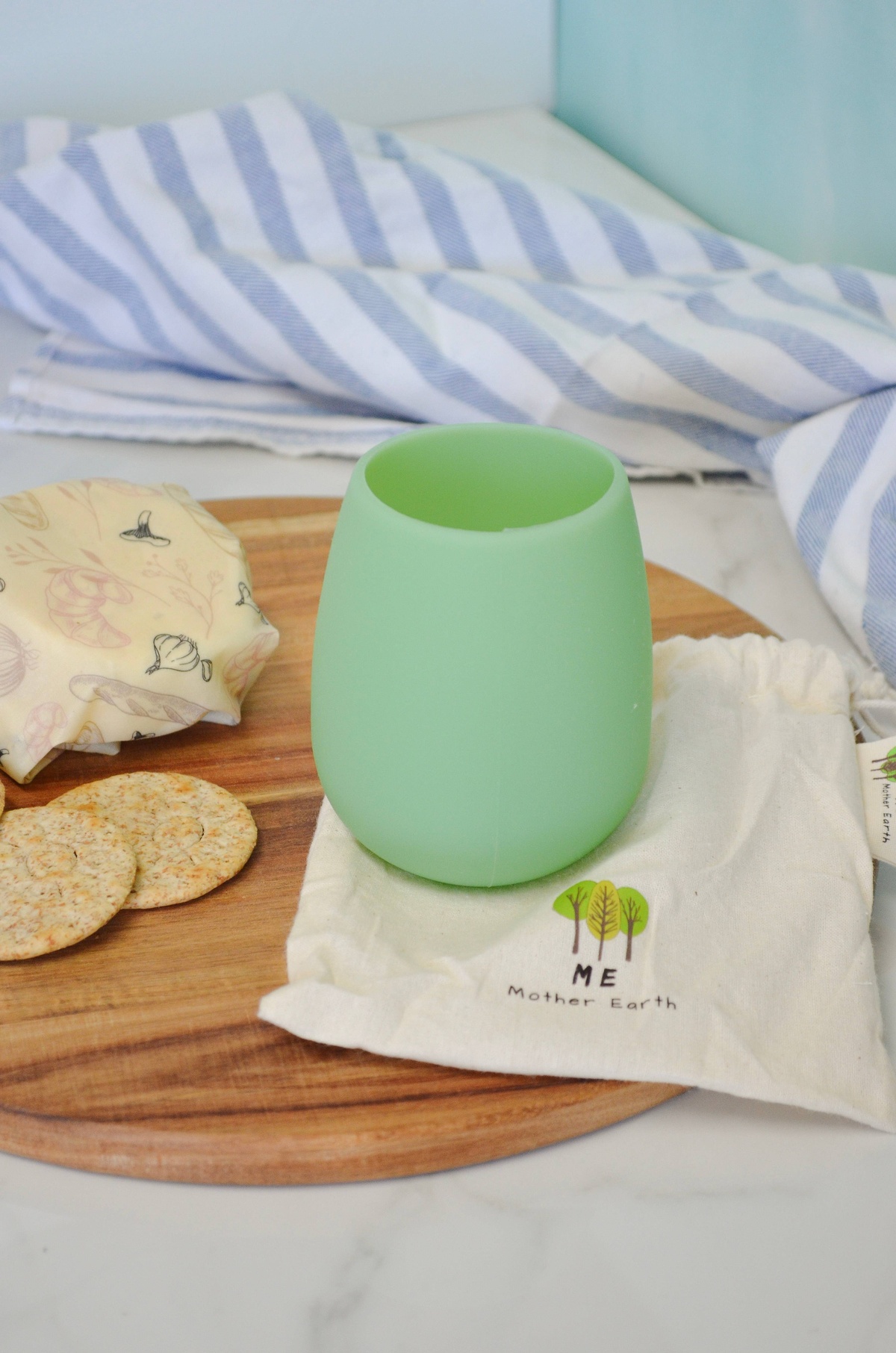 Me Mother Earth - Silicone Travel Wine Glass + Bag food-grade - image 3