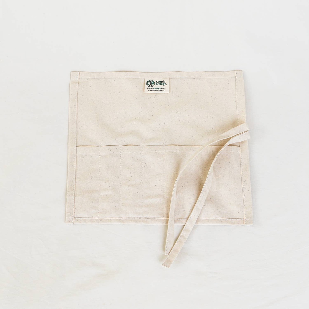 Simple Ecology - Organic Cotton Utensil Wrap gots-certified organic cotton fabric - image 2