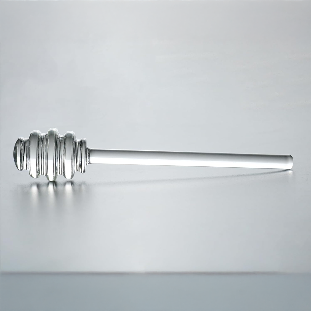 The Enchanted Hive - 6-Inch Glass Honey Dipper durable - image 2
