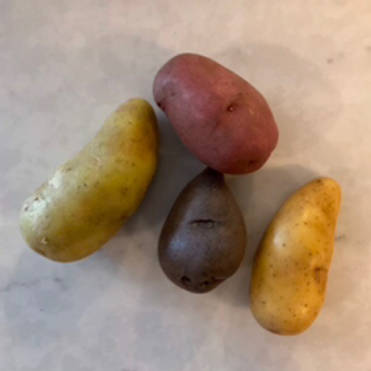 Strouhauer Farms Potatoes, Fingerlings, Mixed Colors, Organic