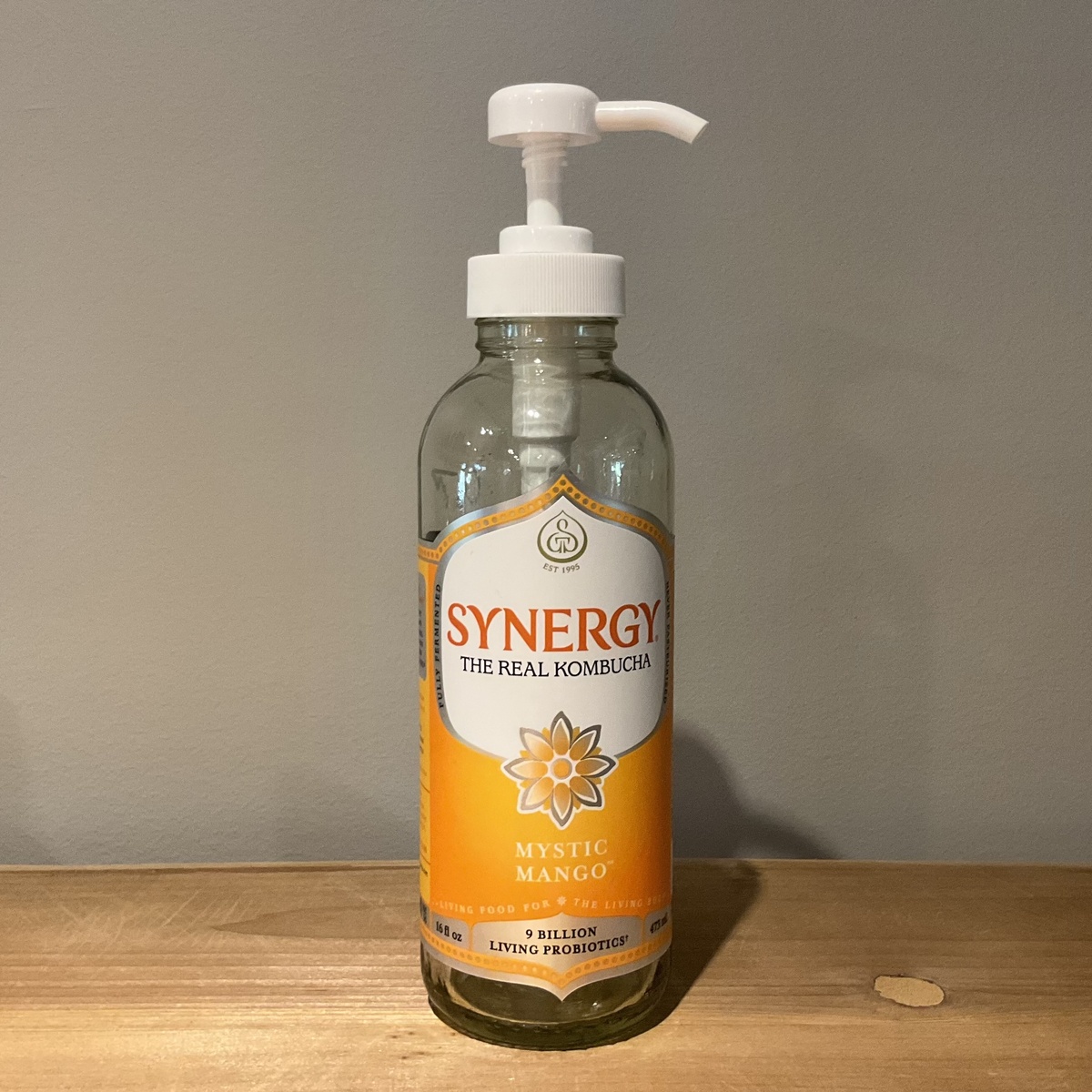 exist green 16oz Soap Dispenser- Kombucha Bottle