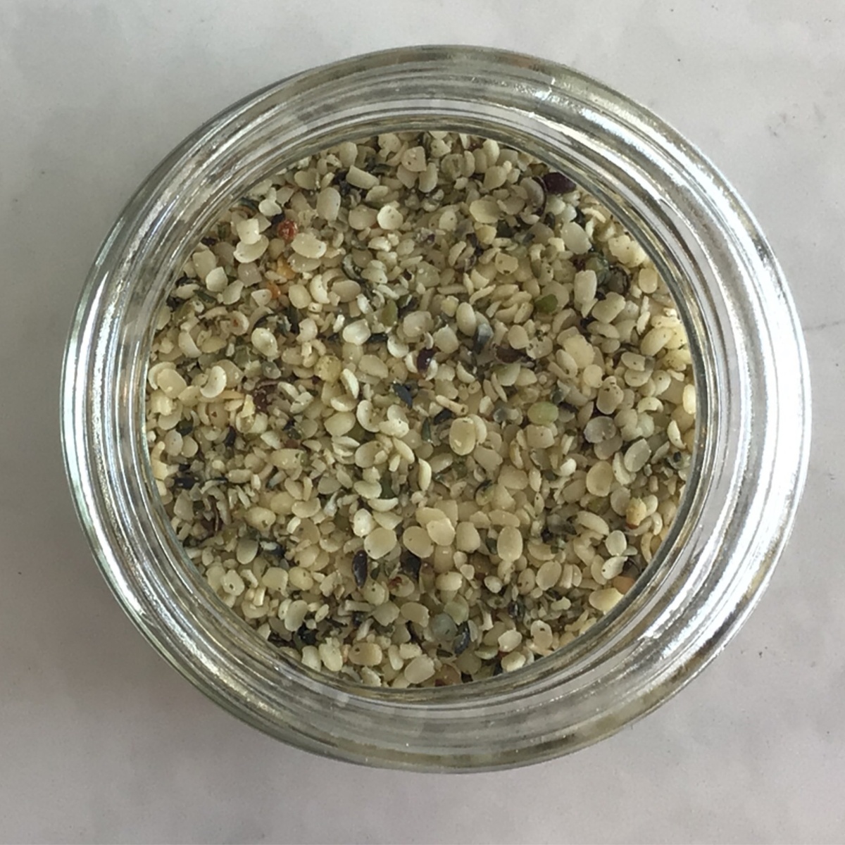 Upon Request Hemp Seeds, aka "Hearts" (70c/oz) peanut-free