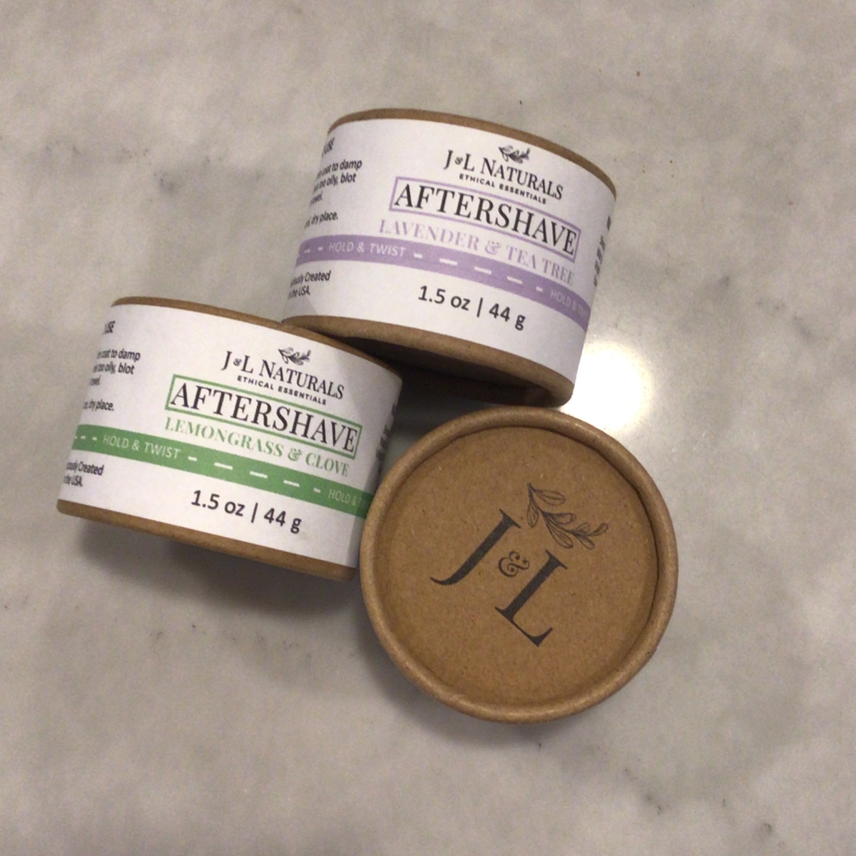 J and L Naturals - Aftershave Rub bump-free