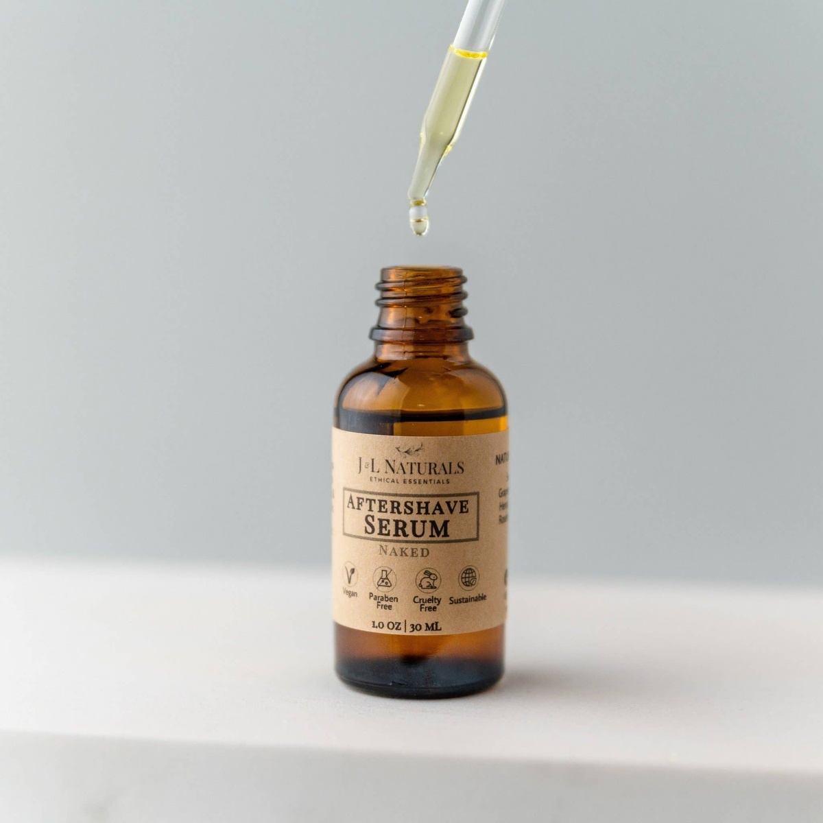 J and L Naturals - Aftershave Serum natural balance post-shave - image 3