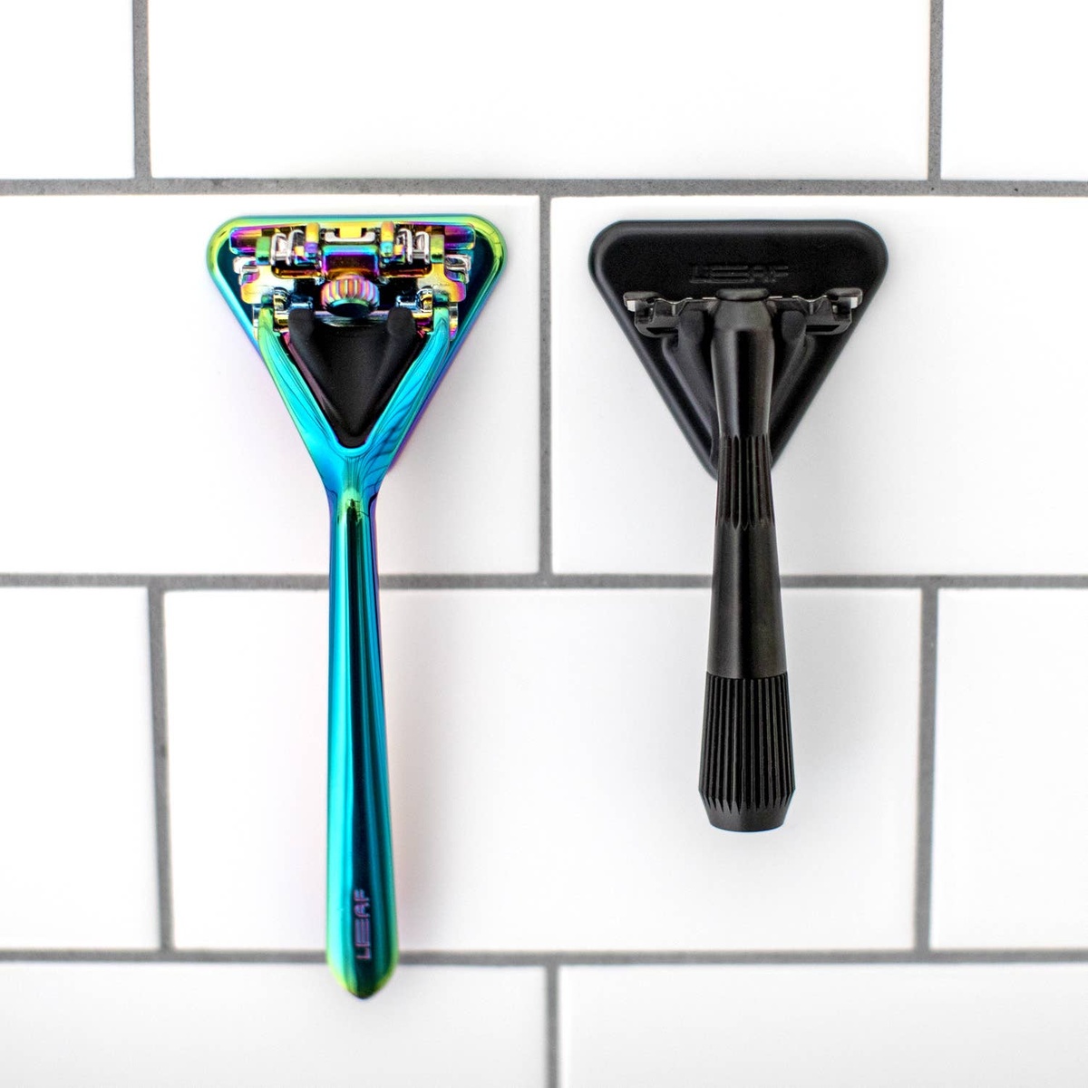 Leaf Shave - Shower Grip Holder (For Triple-Blade or Single-Blade Razors) plastic-free - image 2