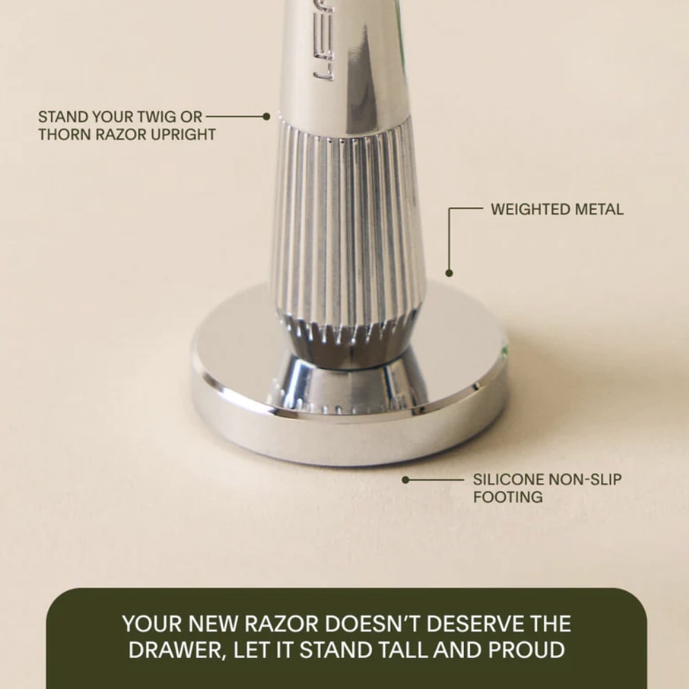 Leaf Shave - Single-Edge Razor Stand plastic-free - image 8