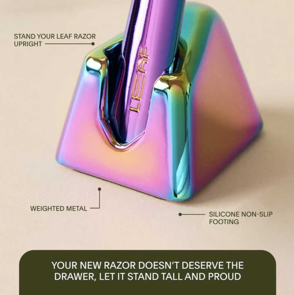 Leaf Shave - Solid Metal Stand for Leaf Razors - image 3