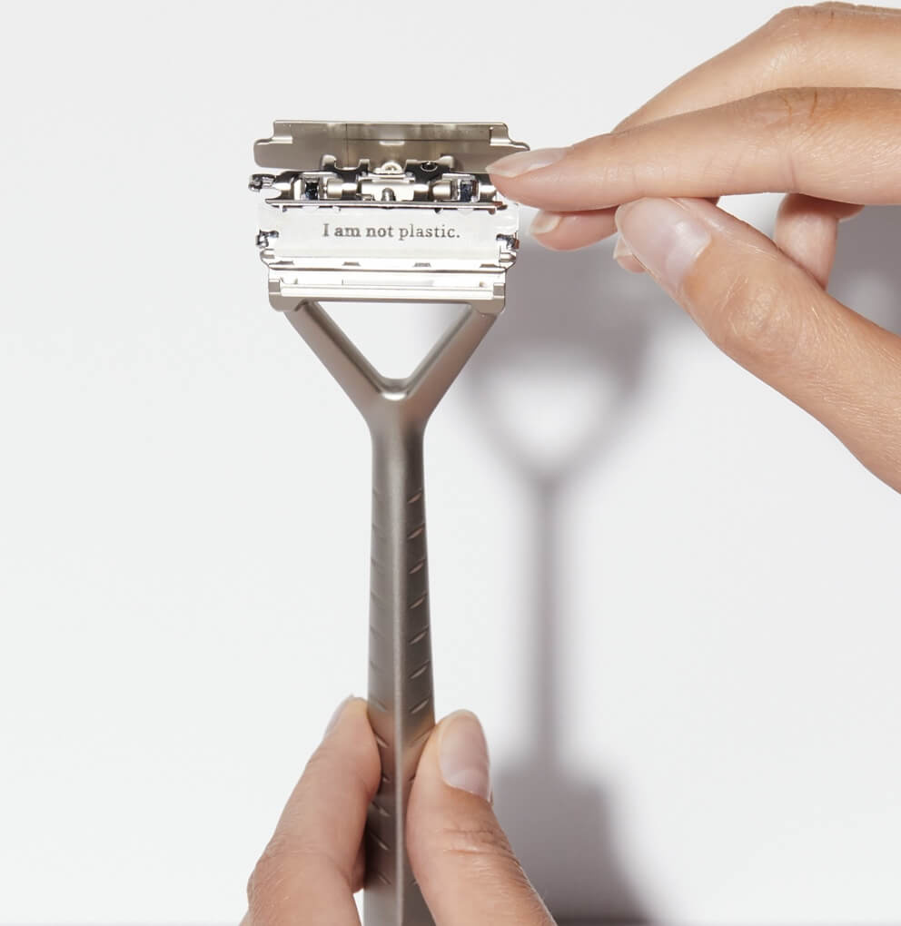 Leaf Shave - Triple-Blade Razor refillable