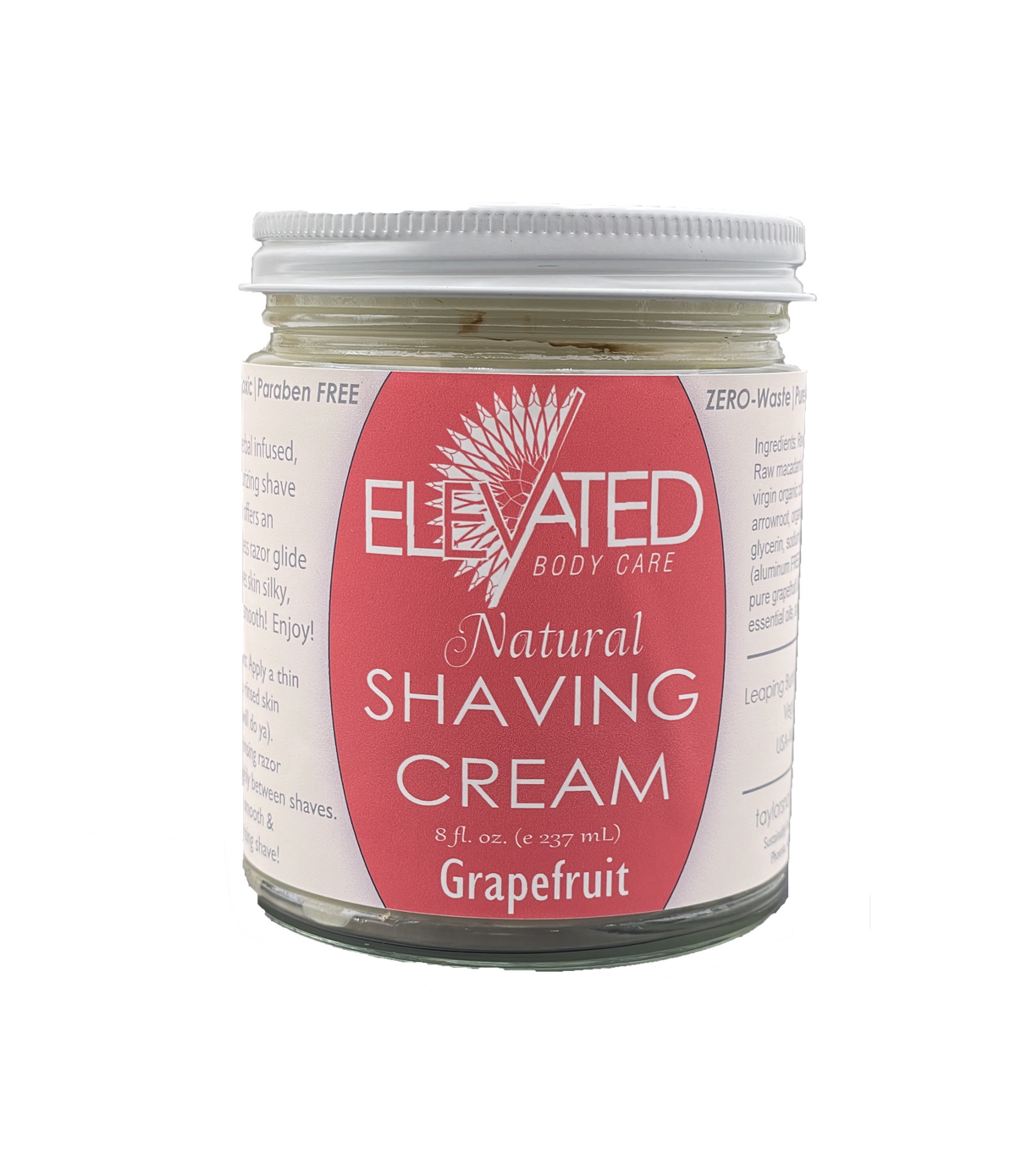 Taylor's Naturals - ELEVATED Shave Cream - Jars plant-based - image 10