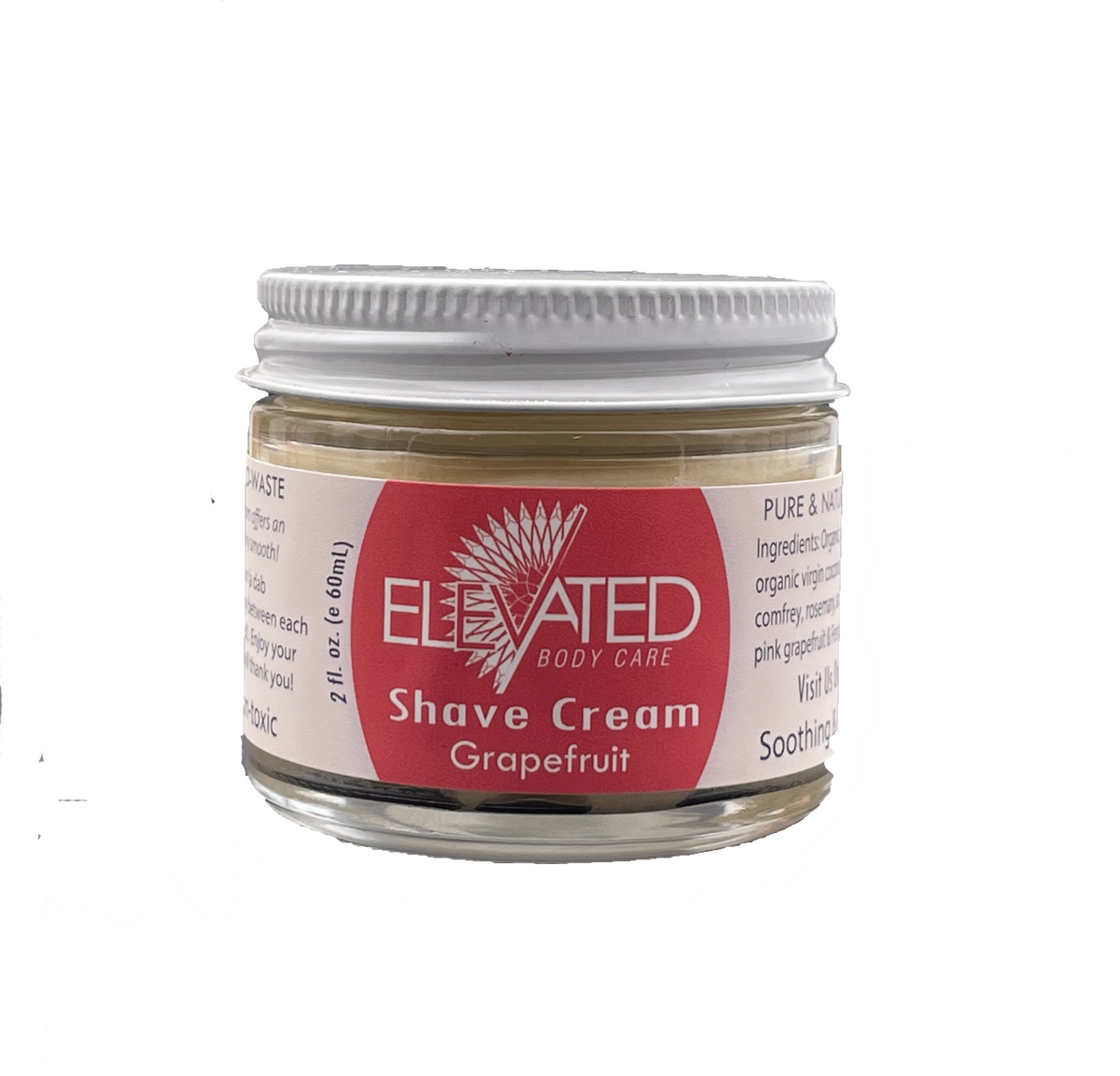 Taylor's Naturals - ELEVATED Shave Cream - Jars plant-based - image 5