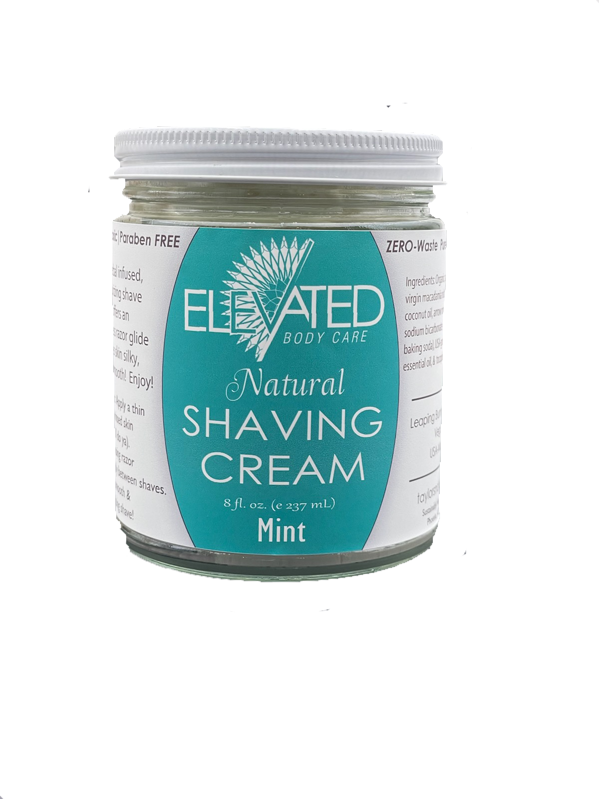 Taylor's Naturals - ELEVATED Shave Cream - Jars plant-based - image 9