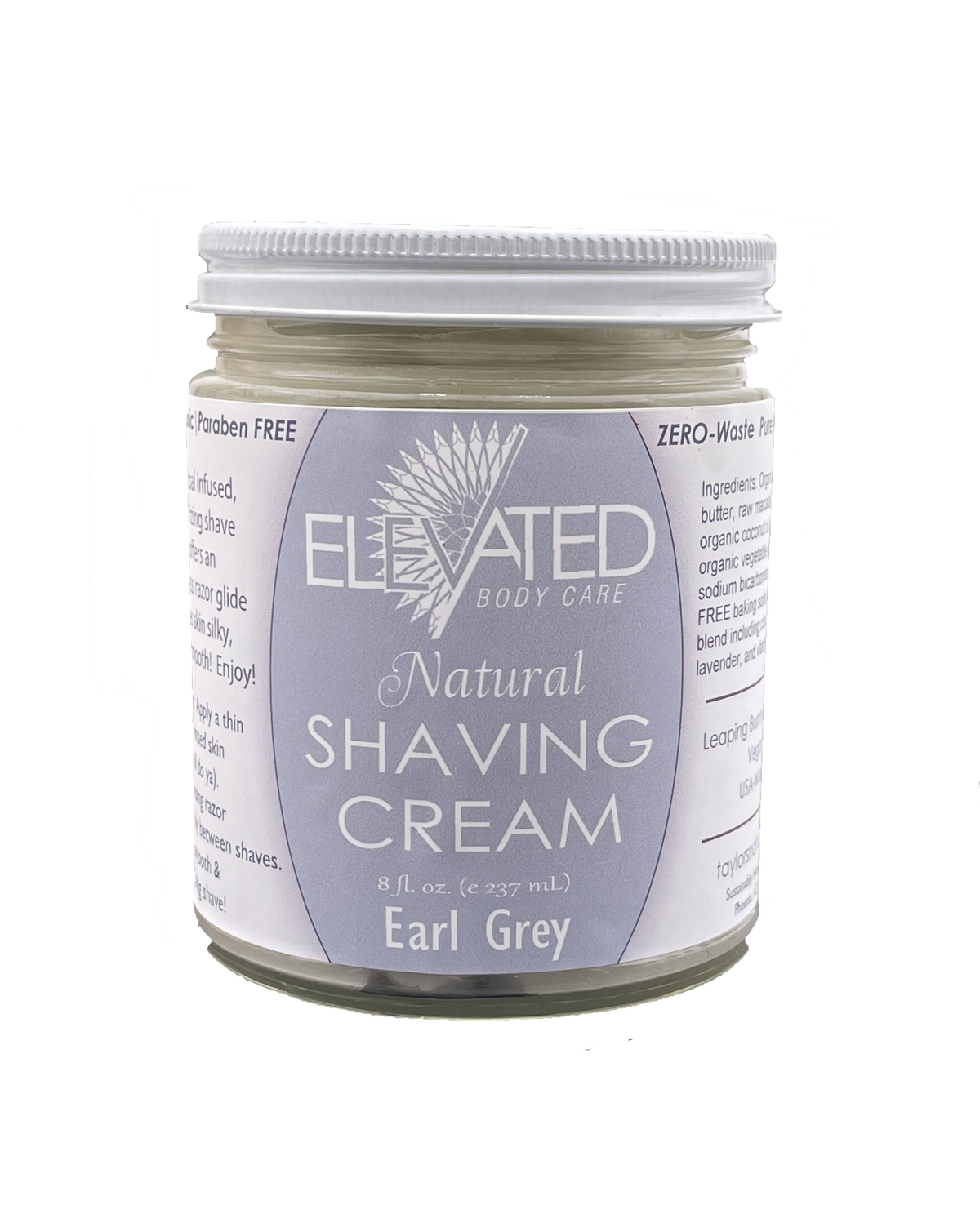 Taylor's Naturals - ELEVATED Shave Cream - Jars plant-based - image 11