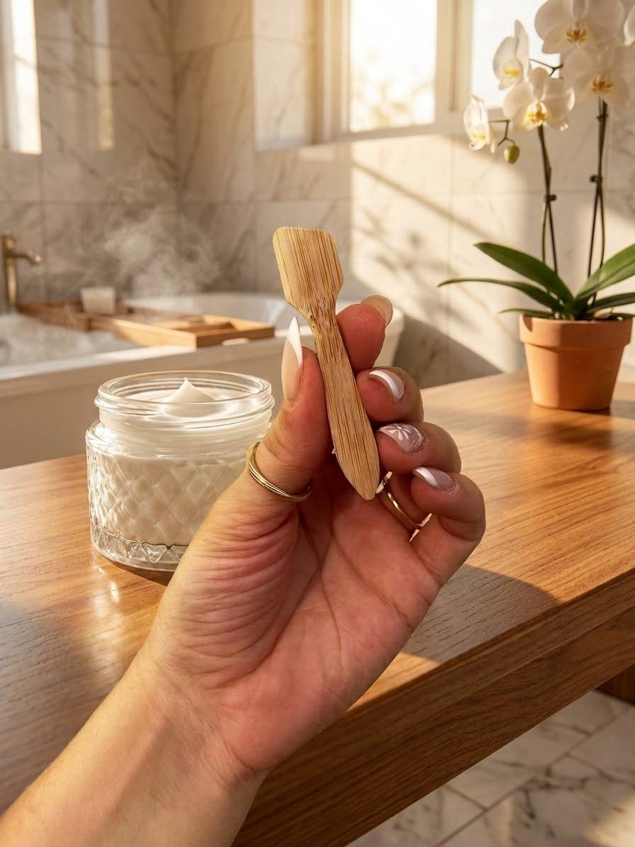 Bamboo Switch - Bamboo Cream Applicator Tool plastic-free - image 4