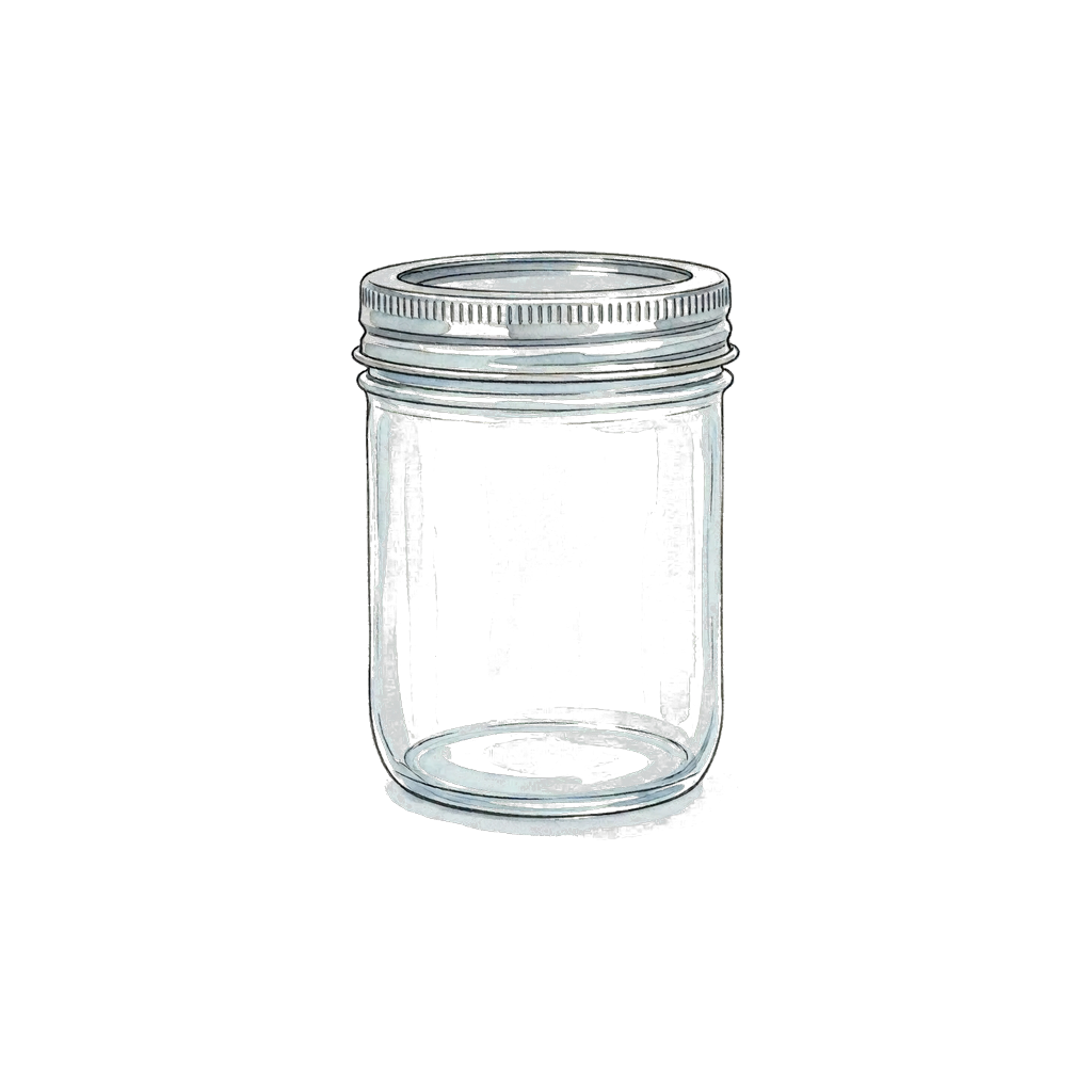exist green Jars with Lids (Borrow)