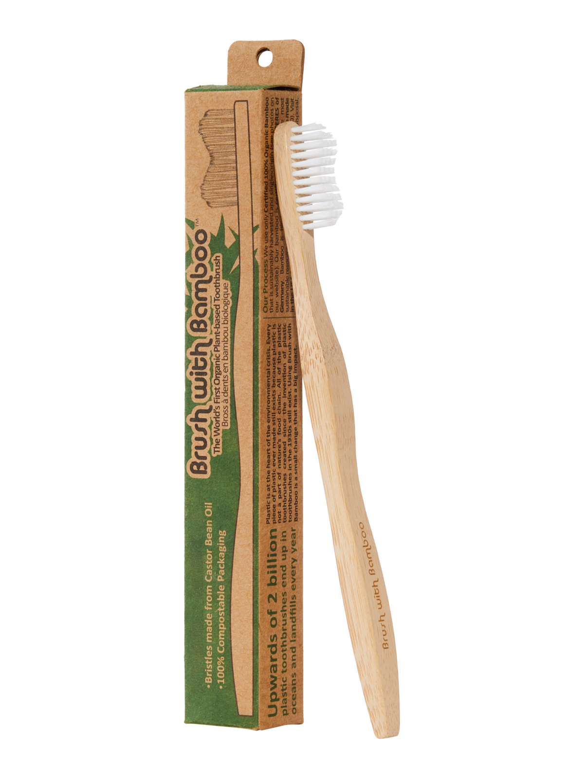 Brush with Bamboo - Adult Toothbrush bpa-free