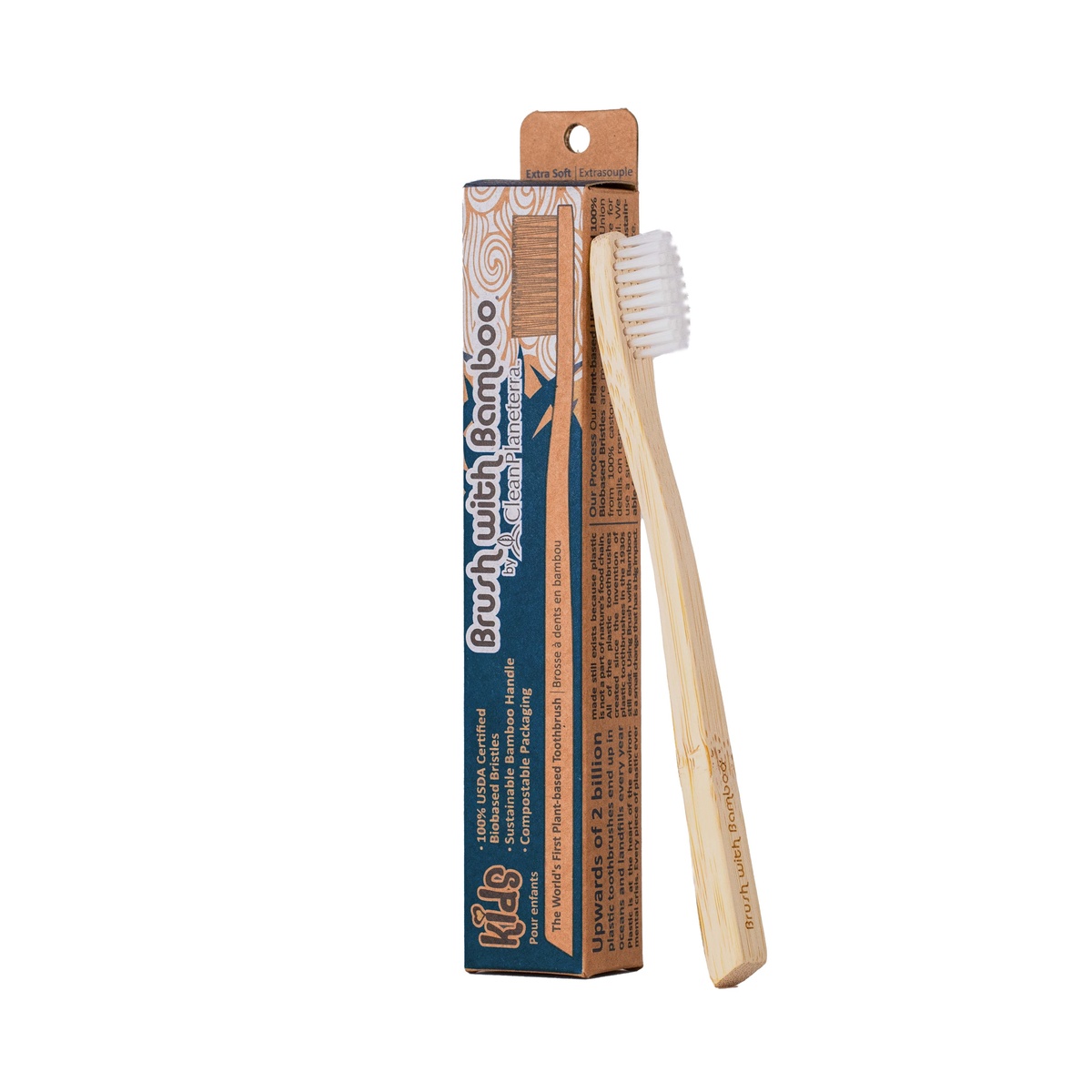 Brush with Bamboo - Kids Toothbrush bpa-free - image 3