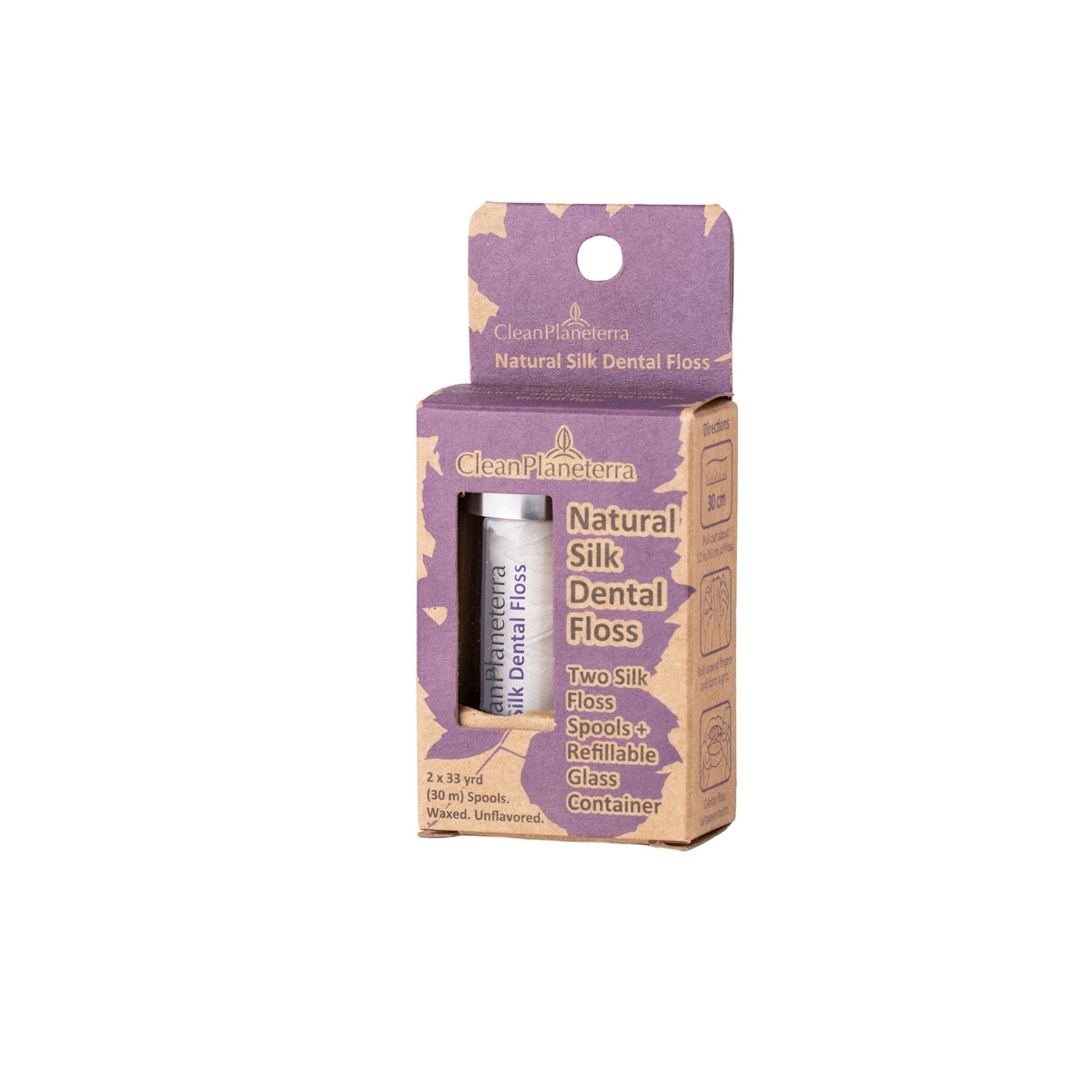 Brush with Bamboo Silk Dental Floss refillable - image 2