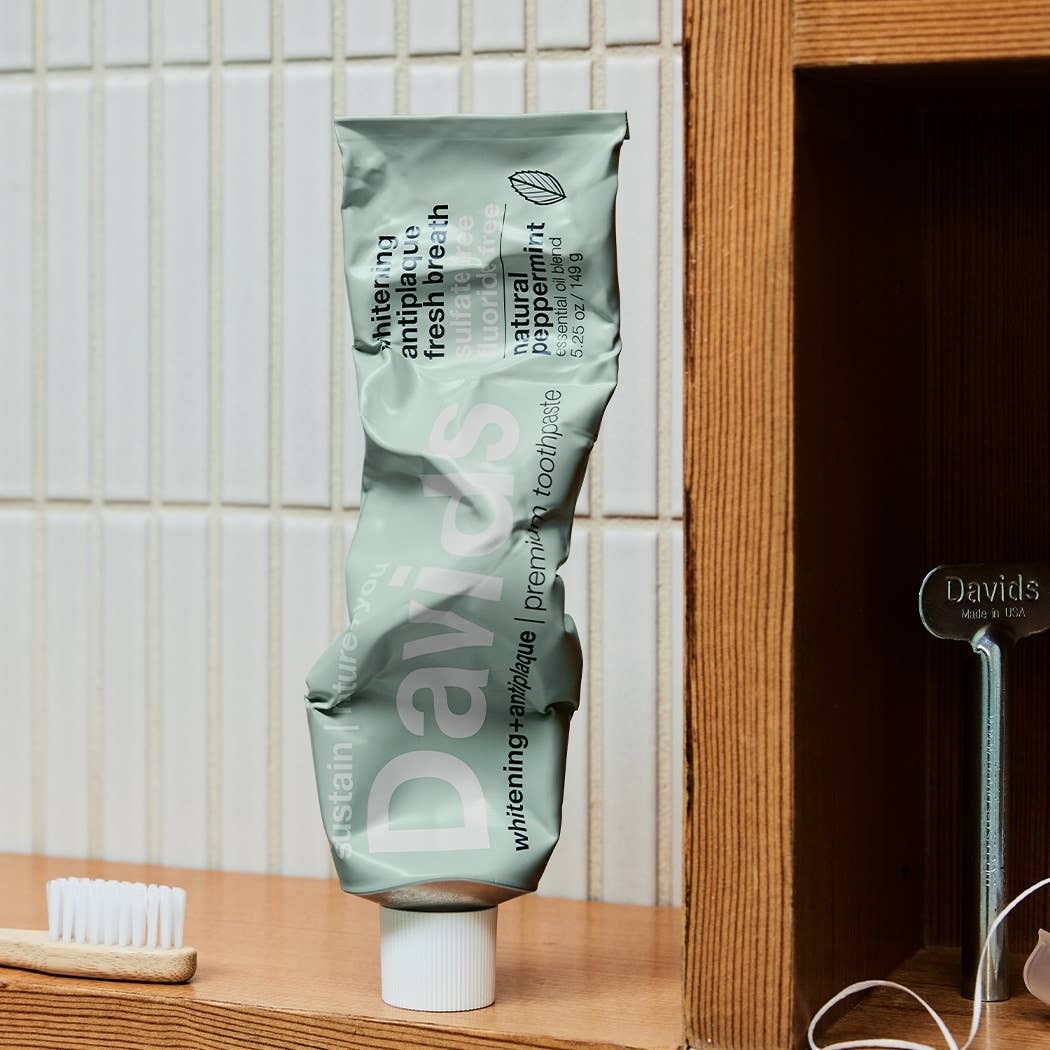 David's Toothpaste in Aluminum Tubes (Original Formulas) cruelty-free - image 7